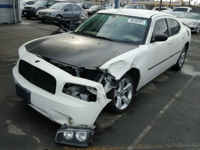 2B3KA43G17H754862 - 2007 DODGE CHARGER SE WHITE photo 2