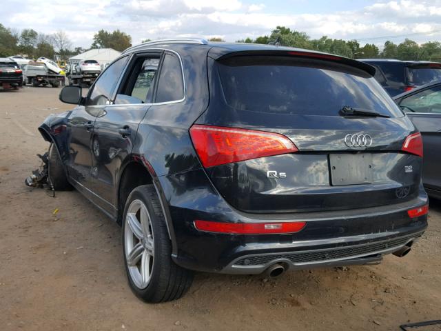 WA1WKAFP1AA037269 - 2010 AUDI Q5 PRESTIG BLACK photo 3