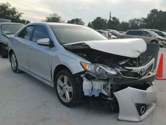 4T1BF1FK9CU637015 - 2012 TOYOTA CAMRY BASE SILVER photo 1