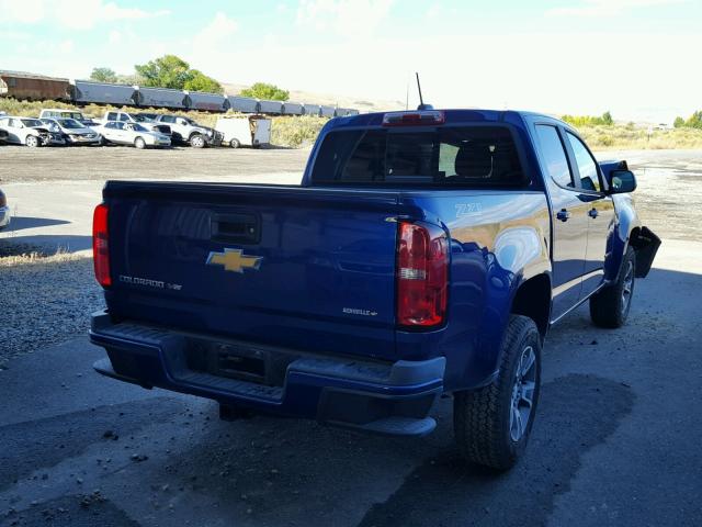 1GCGTDEN7H1243005 - 2017 CHEVROLET COLORADO Z BLUE photo 4