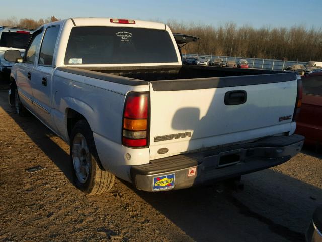 2GTEC13Z961300694 - 2006 GMC NEW SIERRA WHITE photo 3