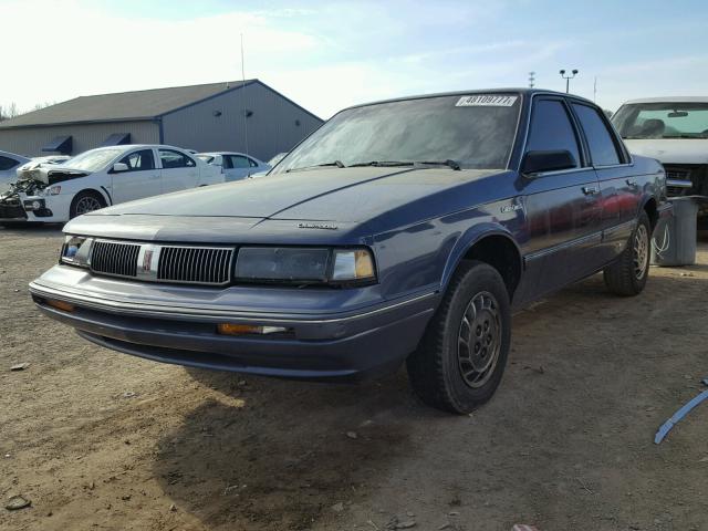 1G3AG55M7R6323920 - 1994 OLDSMOBILE CUTLASS CI BLUE photo 2