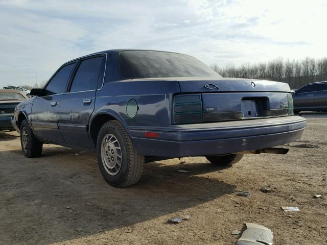 1G3AG55M7R6323920 - 1994 OLDSMOBILE CUTLASS CI BLUE photo 3