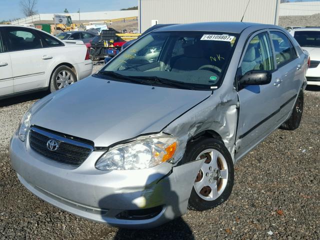 1NXBR32E88Z944590 - 2008 TOYOTA COROLLA CE SILVER photo 2