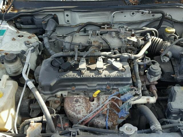 3N1CB51DX2L629327 - 2002 NISSAN SENTRA XE WHITE photo 7