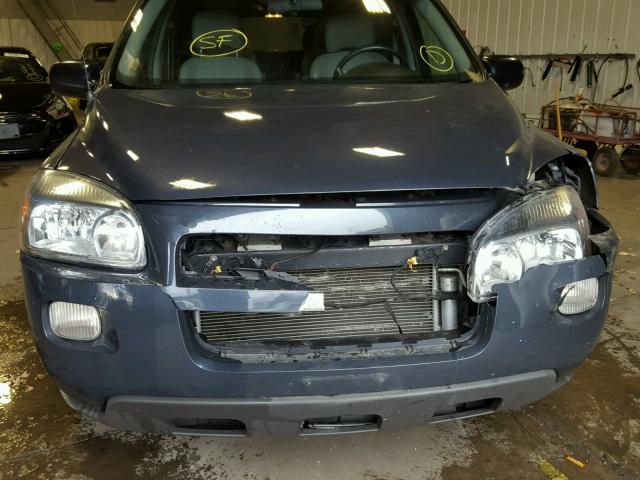 1GNDV33158D136595 - 2008 CHEVROLET UPLANDER L BLUE photo 9