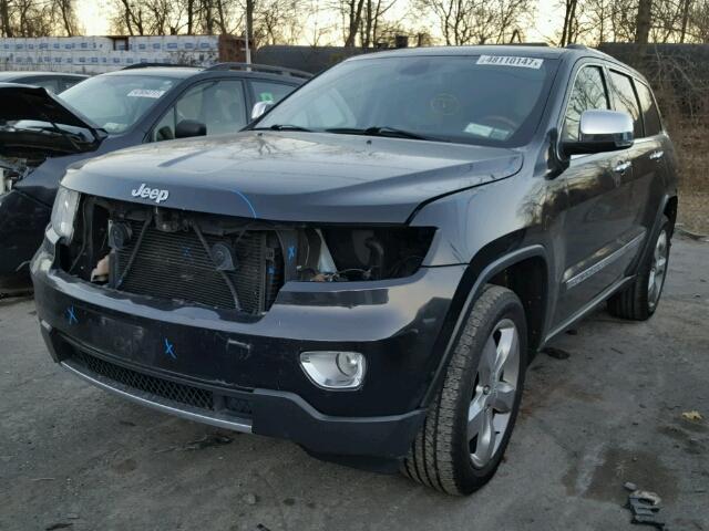 1J4RR6GT6BC540268 - 2011 JEEP GRAND CHER BLACK photo 2