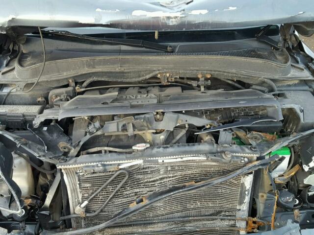 2HKYF18445H504690 - 2005 HONDA PILOT EX GRAY photo 7