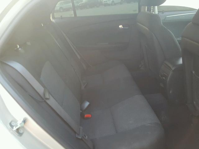 1G1ZC5EU7CF252121 - 2012 CHEVROLET MALIBU 1LT SILVER photo 6