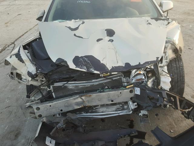 1G1ZC5EU7CF252121 - 2012 CHEVROLET MALIBU 1LT SILVER photo 7