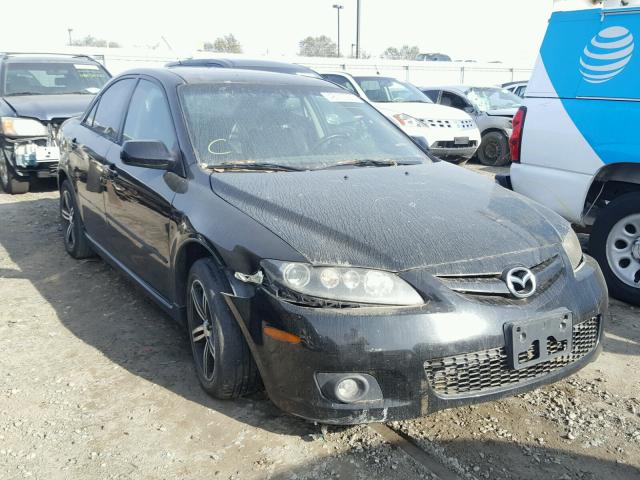 1YVHP81D275M10241 - 2007 MAZDA 6 S BLACK photo 1