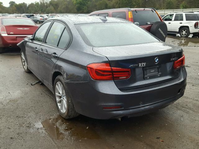 WBA8A3C31HA066907 - 2017 BMW 320 XI GRAY photo 3