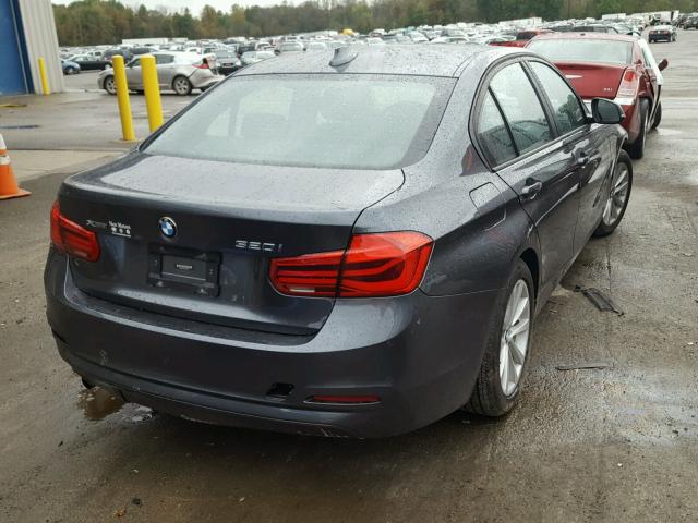 WBA8A3C31HA066907 - 2017 BMW 320 XI GRAY photo 4