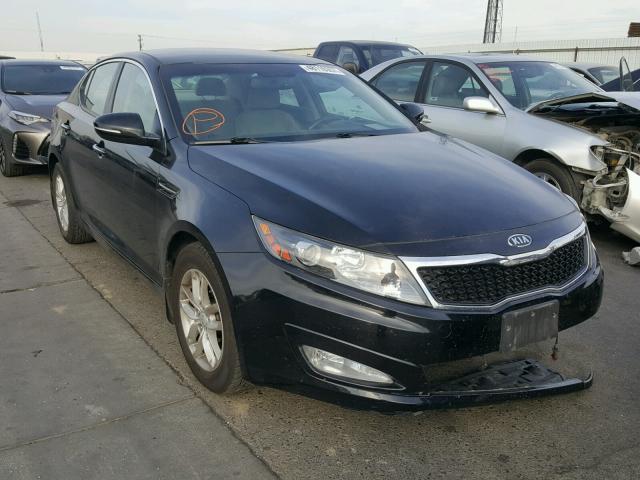 KNAGM4A74C5288731 - 2012 KIA OPTIMA LX BLACK photo 1