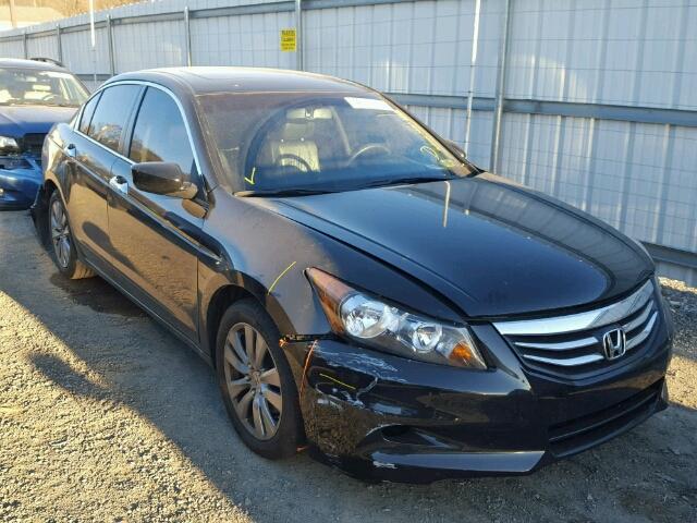 1HGCP3F86BA024566 - 2011 HONDA ACCORD EXL BLACK photo 1