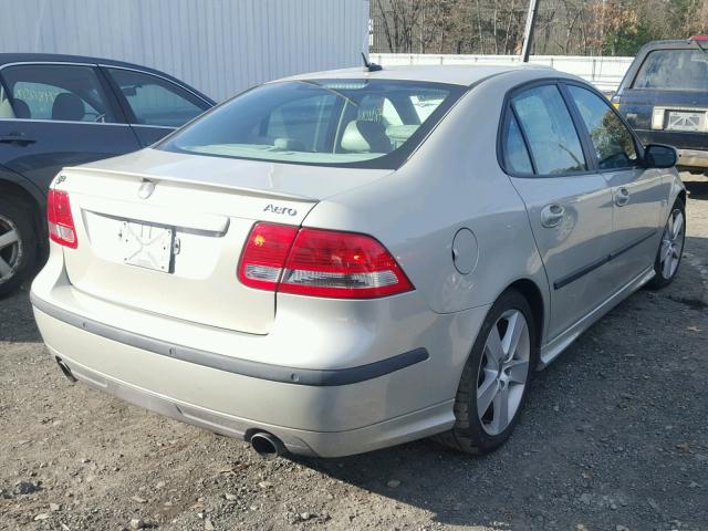 YS3FH41U571116996 - 2007 SAAB 9-3 AERO TAN photo 4