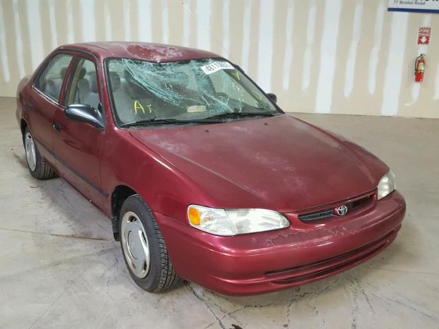 2T1BR18E4YC303658 - 2000 TOYOTA COROLLA VE MAROON photo 1