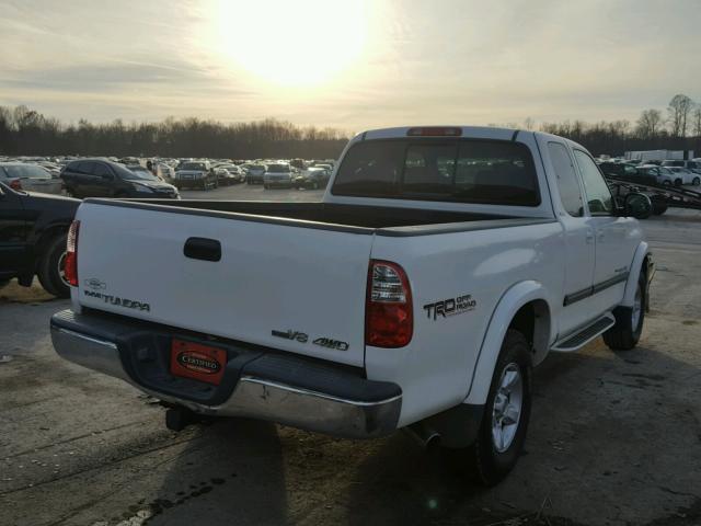 5TBBT44156S487219 - 2006 TOYOTA TUNDRA ACC WHITE photo 4