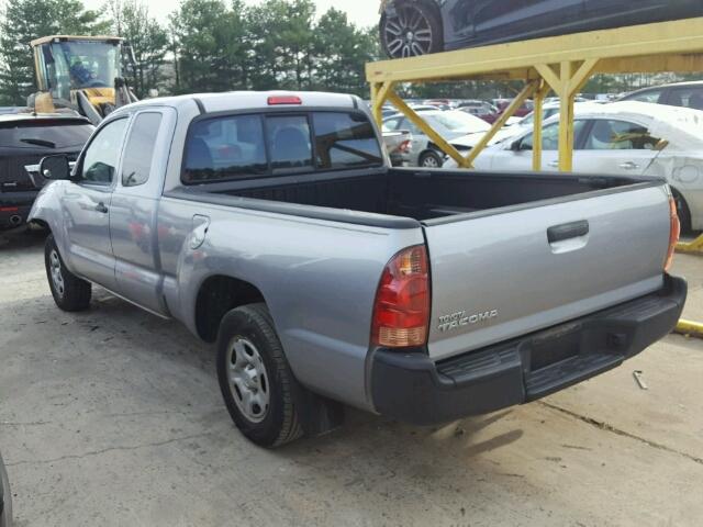 5TFTX4CN4FX051976 - 2015 TOYOTA TACOMA ACC SILVER photo 3