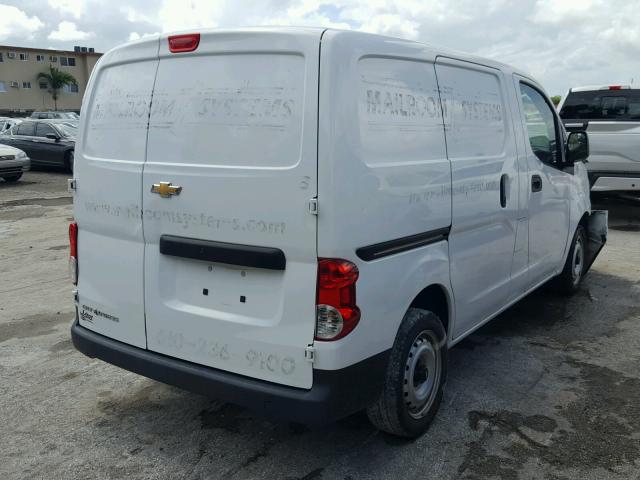 3N63M0YN0FK726344 - 2015 CHEVROLET CITY EXPRE WHITE photo 4