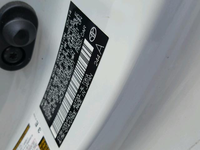 JTKJF5C79F3095571 - 2015 TOYOTA SCION TC 白色 照片 10