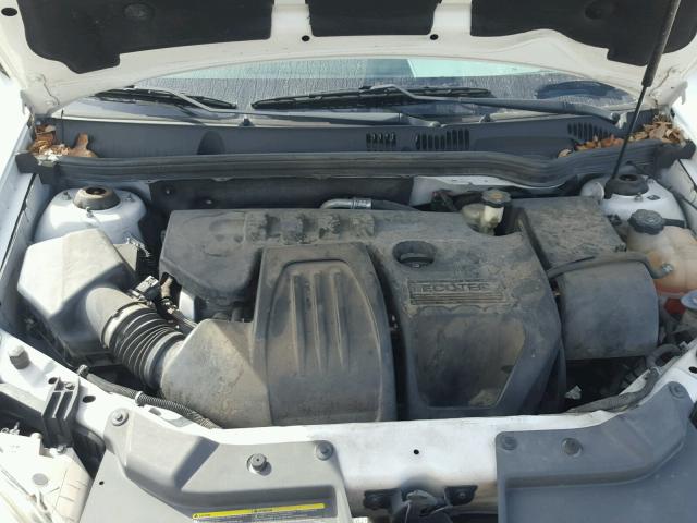 1G1AK58F987258193 - 2008 CHEVROLET COBALT LS WHITE photo 7