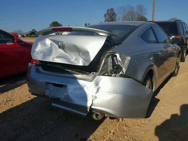 1HGCS12329A000708 - 2009 HONDA ACCORD LX SILVER photo 4