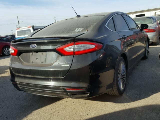 3FA6P0K95DR280818 - 2013 FORD FUSION TIT BLACK photo 4