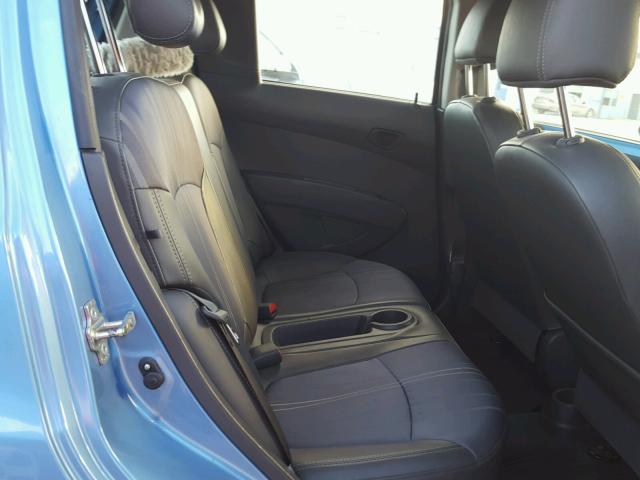 KL8CD6S96DC517218 - 2013 CHEVROLET SPARK 1LT Синий фото 6