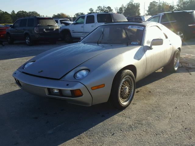 WP0JA0923BS820585 - 1981 PORSCHE 928 BROWN photo 2