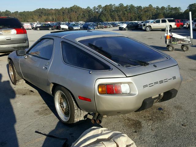 WP0JA0923BS820585 - 1981 PORSCHE 928 BROWN photo 3