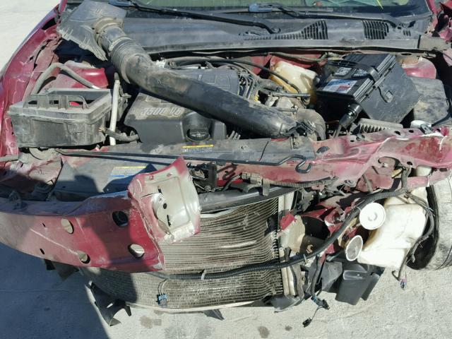 1G1ZT61846F123305 - 2006 CHEVROLET MALIBU MAX 栗色 照片 7