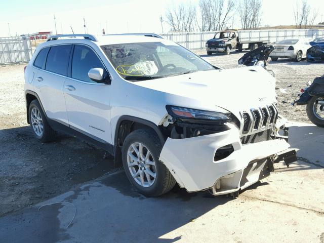 1C4PJMCS0FW504778 - 2015 JEEP CHEROKEE L WHITE photo 1