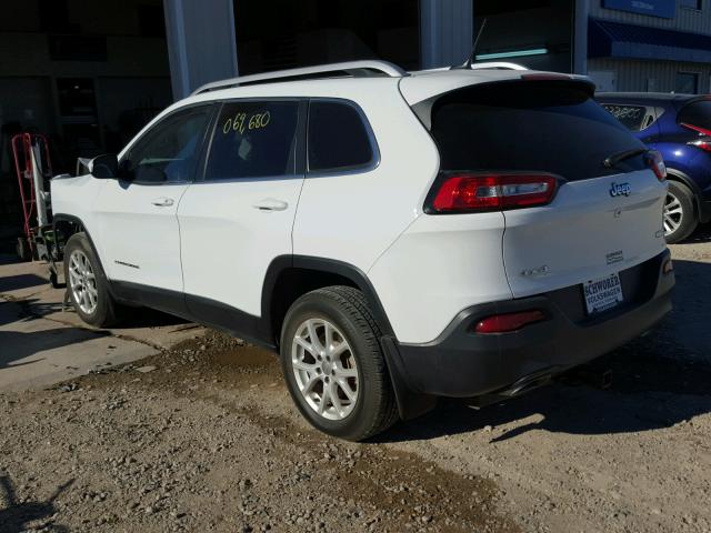 1C4PJMCS0FW504778 - 2015 JEEP CHEROKEE L WHITE photo 3