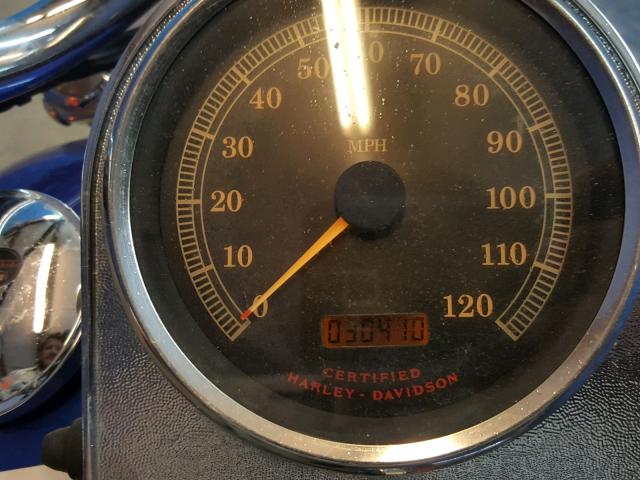 1HD1GEV141Y332877 - 2001 HARLEY-DAVIDSON FXDWG BLUE photo 8