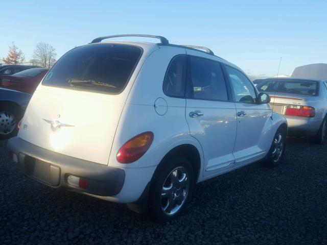 3C8FY4BB91T555332 - 2001 CHRYSLER PT CRUISER WHITE photo 4