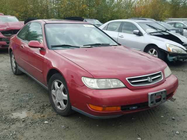 19UYA1257VL005153 - 1997 ACURA 2.2CL RED photo 1