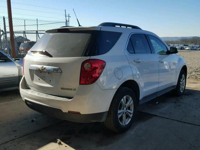 2CNALDEW6A6340810 - 2010 CHEVROLET EQUINOX LT WHITE photo 4