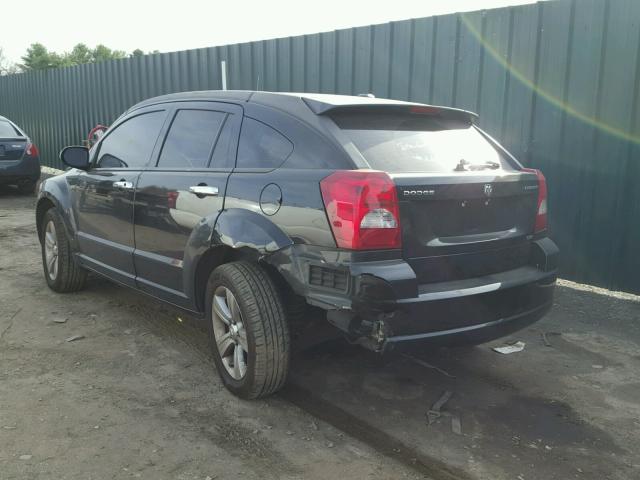 1B3CB4HA4AD664793 - 2010 DODGE CALIBER SX BLACK photo 3