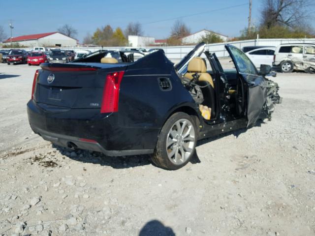 1G6AJ5S36E0171979 - 2014 CADILLAC ATS PERFOR BLACK photo 4