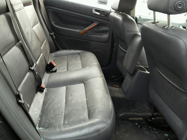 WVWAD63B05P035869 - 2005 VOLKSWAGEN PASSAT GLS BLACK photo 6