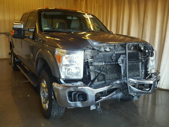 1FT7W2BT6BEC65219 - 2011 FORD F250 SUPER GRAY photo 1