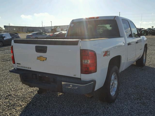 3GCPKSE34BG158458 - 2011 CHEVROLET SILVERADO WHITE photo 4