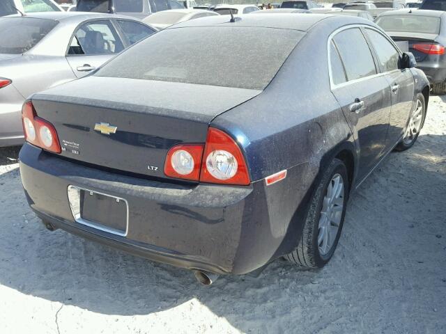 1G1ZK57788F260326 - 2008 CHEVROLET MALIBU LTZ 蓝色 照片 4