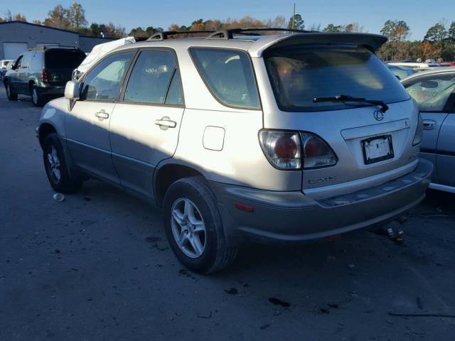 JTJHF10U310233590 - 2001 LEXUS RX 300 SILVER photo 3