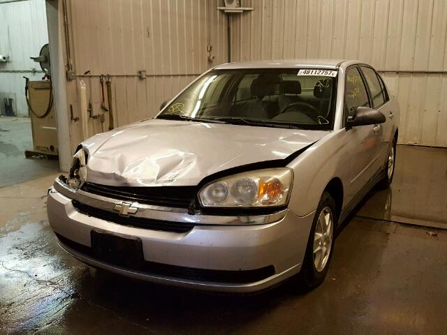 1G1ZT54835F231760 - 2005 CHEVROLET MALIBU LS SILVER photo 2
