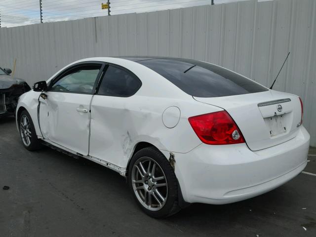 JTKDE177150005607 - 2005 TOYOTA SCION TC 白色 照片 3