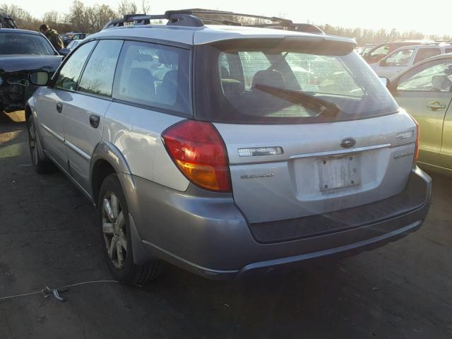 4S4BP61C267335532 - 2006 SUBARU LEGACY OUT GRAY photo 3