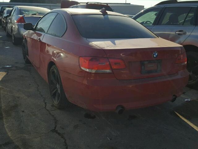 WBAWC7C56AE271552 - 2010 BMW 335 XI RED photo 3