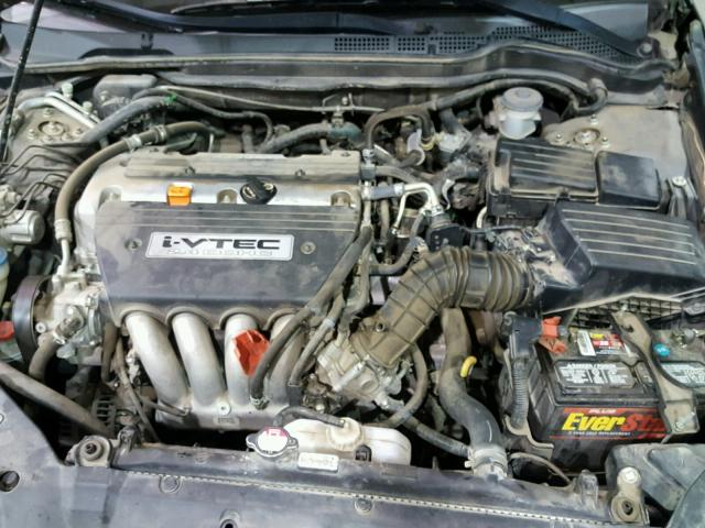 1HGCM56477A222419 - 2007 HONDA ACCORD LX GRAY photo 7